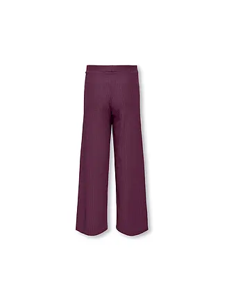 ONLY | Pantalon jersey fille KOGNELLA | dunkelrot